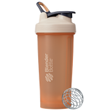 Peach 20oz BlenderBottle protein shake cup. | Color#peach_Size#28oz