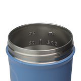 Dark blue Strada™ insulated protein shaker cup. | Color#Gameday Blue