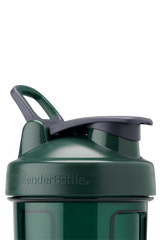 Dark green shaker cup with SpoutGuard™ to keep dirty fingers off the drinking spout. filter:all