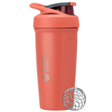 Coral Sport Stainless insulated protein shaker cup. | Color#Grapefruit