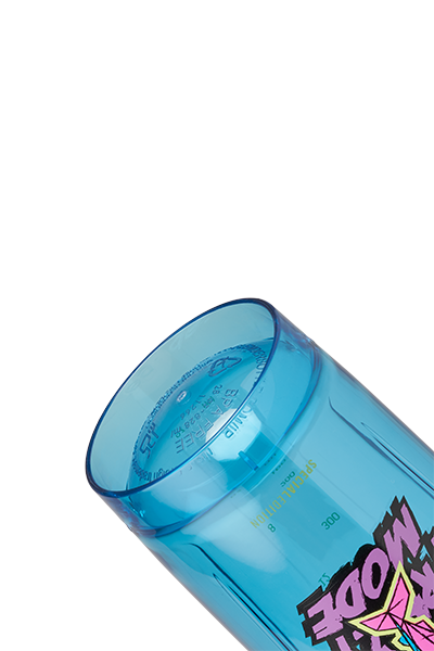 Blue Strada Tritan Shark rounded base. | Color#Frenzy Mode