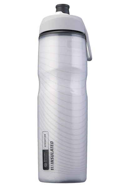 BlenderBottle - Halex® - White Insulated Bike - 24oz | Bottle/Size#White_Insulated Bike - 24oz